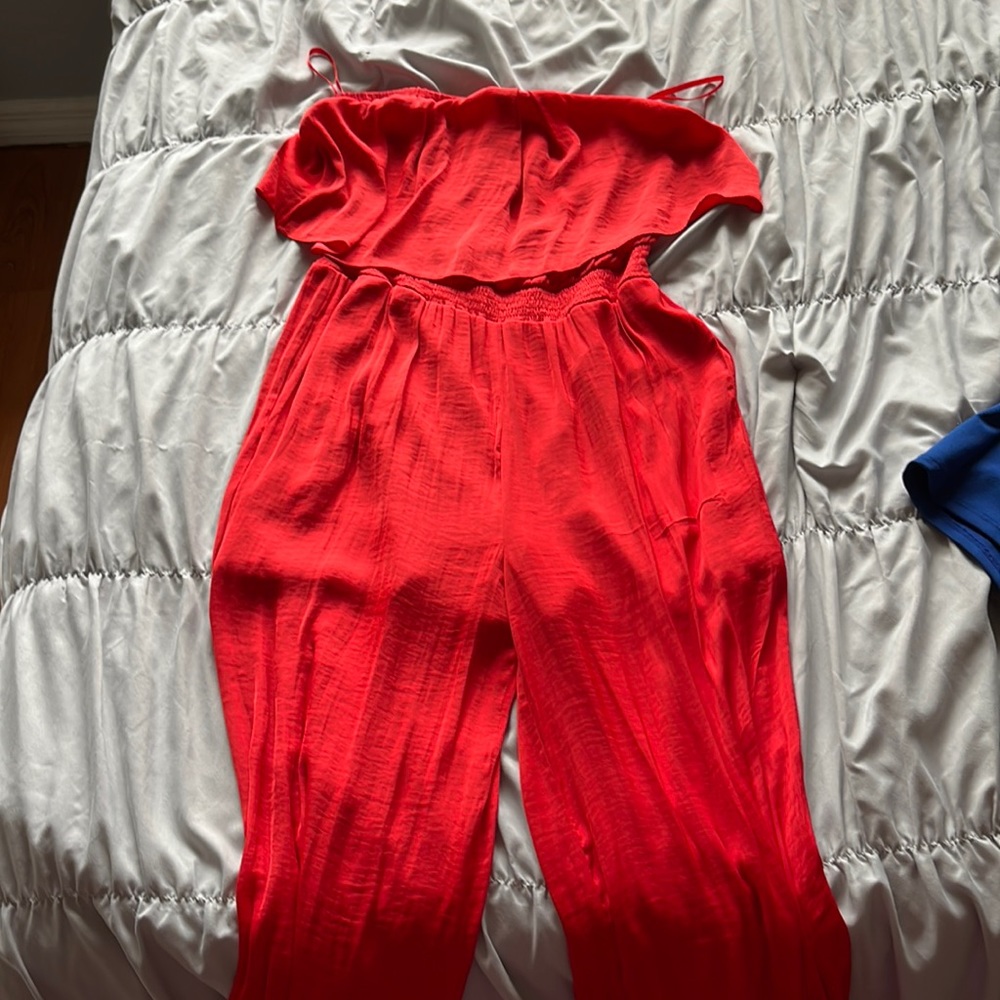 Pink Naked zebra jump suit
